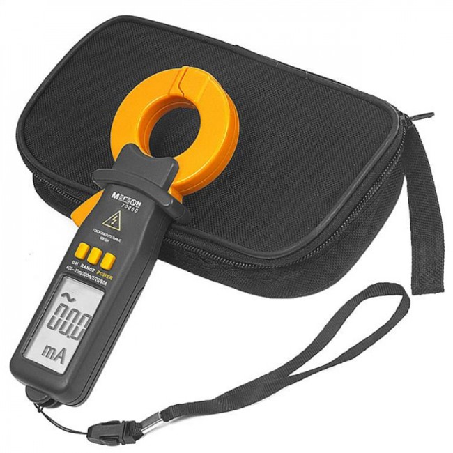 Компактные цифровые токоизмерительные клещи МЕГЕОН 70060 Компактные цифровые токоизмерительные клещи МЕГЕОН 70060