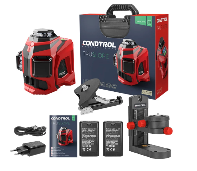 Лазерный нивелир CONDTROL XLiner TruSlope