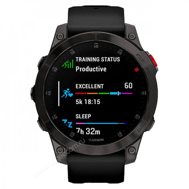 Часы Garmin Epix (Gen 2) Sapphire титановый черный DLC Часы Garmin Epix (Gen 2) Sapphire титановый черный DLC