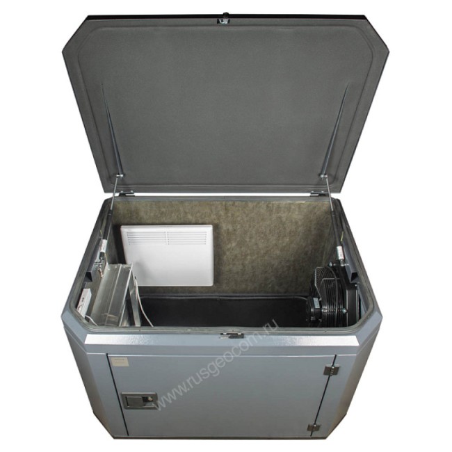 Тихий зимний кожух для генератора 1200 RAL 7024 Тихий зимний кожух для генератора 1200 RAL 7024