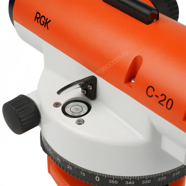 Комплект оптический нивелир RGK C-20 с поверкой + штатив S6-N + рейка AMO S4 Комплект оптический нивелир RGK C-20 с поверкой + штатив S6-N + рейка AMO S4