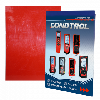 Отражательная пластина Condtrol для лазерных дальномеров Отражательная пластина Condtrol для лазерных дальномеров