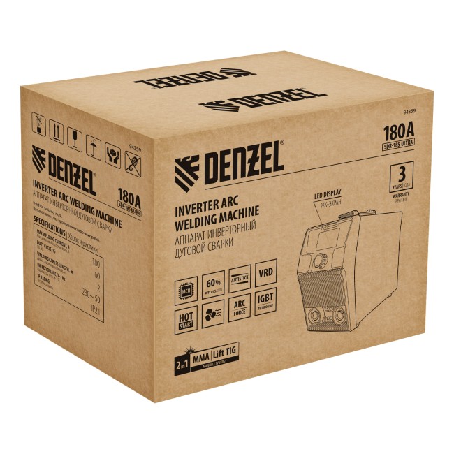 Аппарат сварочный SDR-185 Ultra Denzel Аппарат сварочный SDR-185 Ultra Denzel