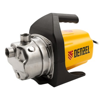 Садовый поверхностный насос GP 1000Х, 1000 Вт, 3500 л/ч, подъем 44 м, нержавейка Denzel Садовый поверхностный насос GP 1000Х, 1000 Вт, 3500 л/ч, подъем 44 м, нержавейка Denzel