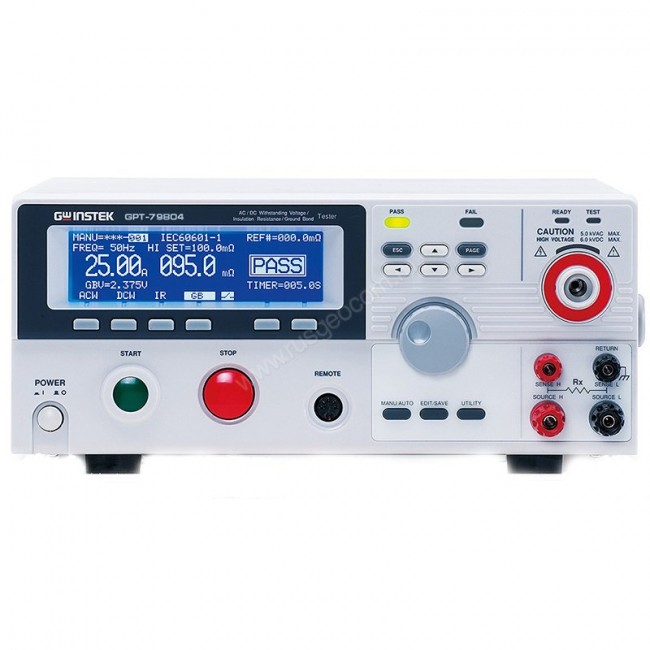 Измеритель параметров безопасности электрооборудования GW Instek GPT-79802 Измеритель параметров безопасности электрооборудования GW Instek GPT-79802