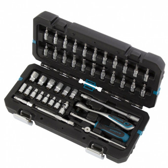 Набор инструментов 1/4", CrV 42 предмета Gross