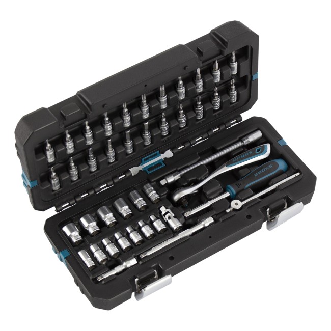 Набор инструментов 1/4", CrV 42 предмета Gross Набор инструментов 1/4", CrV 42 предмета Gross