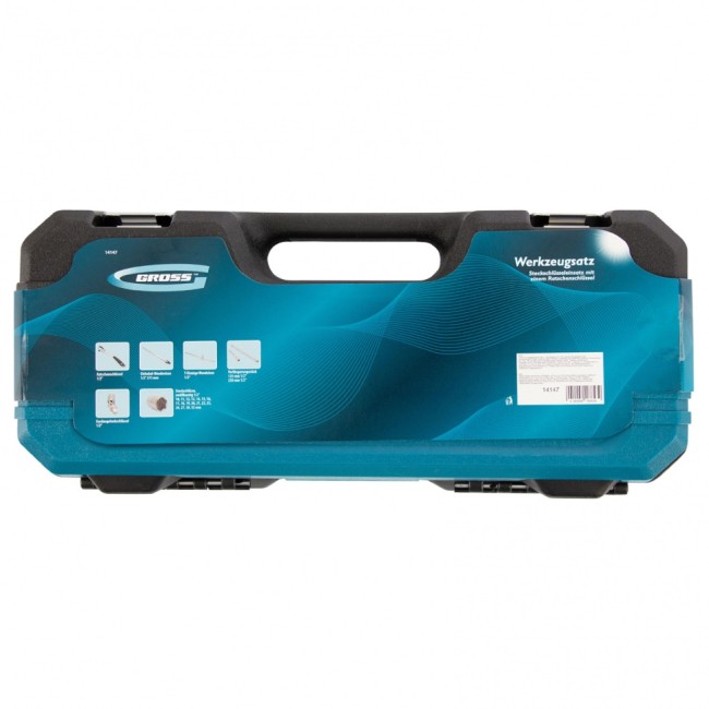 Набор инструментов 1/2", CrV 24 предмета Gross Набор инструментов 1/2", CrV 24 предмета Gross