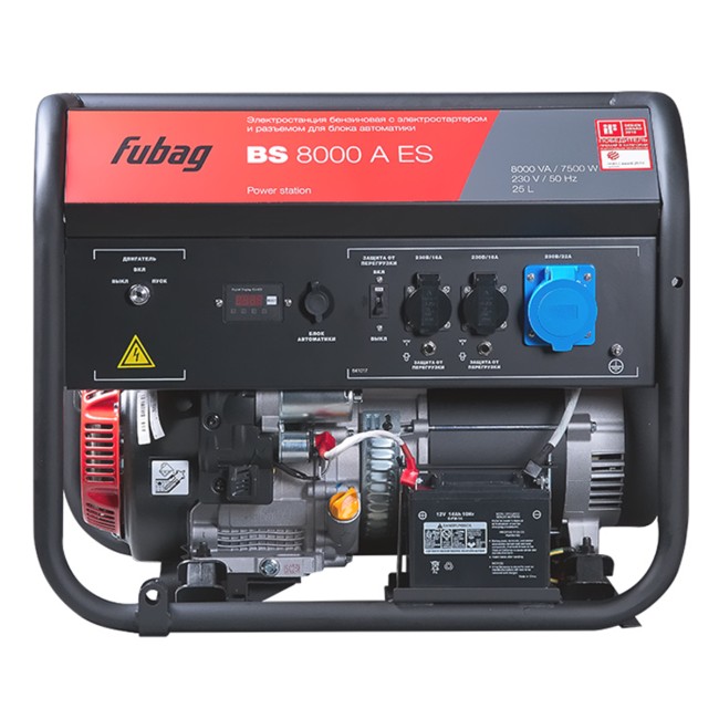 Бензиновый генератор FUBAG BS 8000 A ES Бензиновый генератор FUBAG BS 8000 A ES