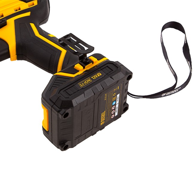 Дрель-шуруповерт аккумуляторная CDL-12-01CB Denzel Дрель-шуруповерт аккумуляторная CDL-12-01CB Denzel