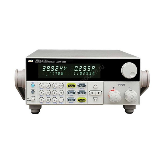 Программируемая электронная нагрузка постоянного тока АКИП-1383/2 Программируемая электронная нагрузка постоянного тока АКИП-1383/2