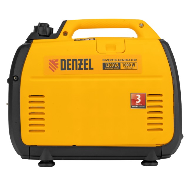 Генератор инверторный GT-1200iS, 1.2 кВт, 230 В, бак 2.4 л, закрытый корпус, ручной старт Denzel Генератор инверторный GT-1200iS, 1.2 кВт, 230 В, бак 2.4 л, закрытый корпус, ручной старт Denzel