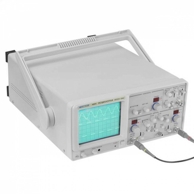 Осциллограф аналоговый двуканальный МЕГЕОН 15042 Осциллограф аналоговый двуканальный МЕГЕОН 15042
