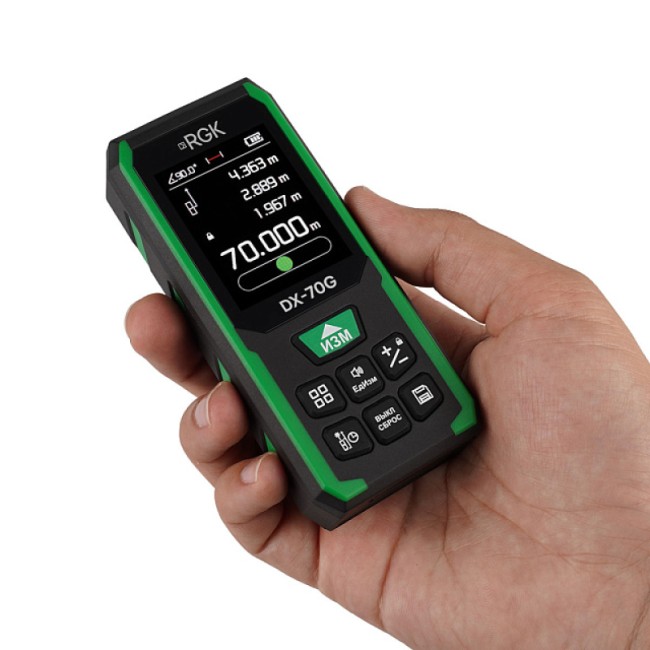 Лазерный дальномер RGK DX-70G Лазерный дальномер RGK DX-70G