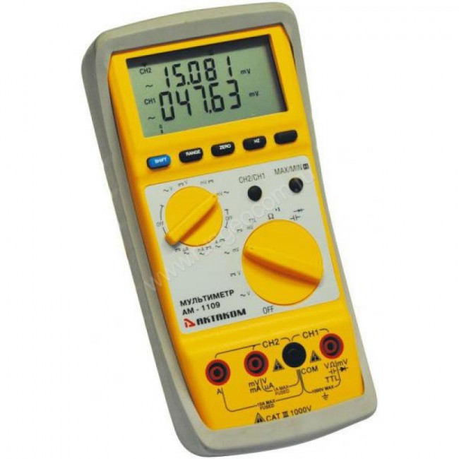 Цифровой мультиметр Актаком АМ-1109 Цифровой мультиметр Актаком АМ-1109