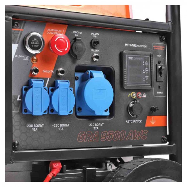 Бензиновый генератор Patriot GRA 9500 AWS Бензиновый генератор Patriot GRA 9500 AWS