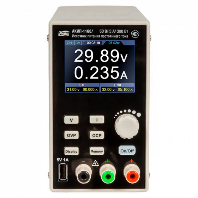 Источник питания постоянного тока АКИП-1160/2 Источник питания постоянного тока АКИП-1160/2