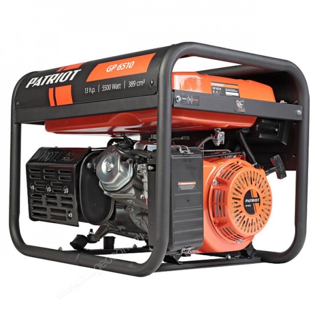 Бензиновый генератор Patriot GP 6510 Бензиновый генератор Patriot GP 6510
