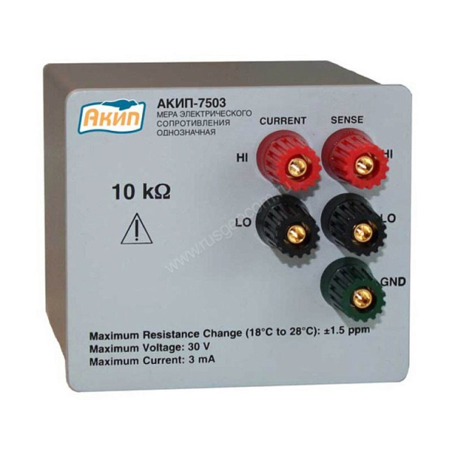 Мера сопротивления АКИП-7503-30Ом Мера сопротивления АКИП-7503-30Ом