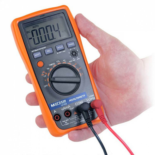 Мультиметр цифровой МЕГЕОН 12788 Мультиметр цифровой МЕГЕОН 12788