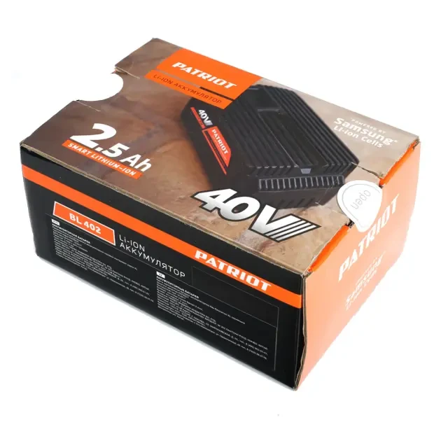Батарея аккумуляторная Patriot BL 402 (40 В, 2,5 А*ч)