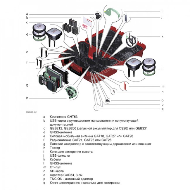 Комплект GNSS-приемника ровера Leica GS18 (GSM)+CS20 Disto Комплект GNSS-приемника ровера Leica GS18 (GSM)+CS20 Disto