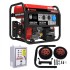 Бензиновый генератор A-iPower A5500EA + блок автозапуска A-iPower 400 В, 25 А + транспортировочный комплект A-iPower L Бензиновый генератор A-iPower A5500EA + блок автозапуска A-iPower 400 В, 25 А + транспортировочный комплект A-iPower L