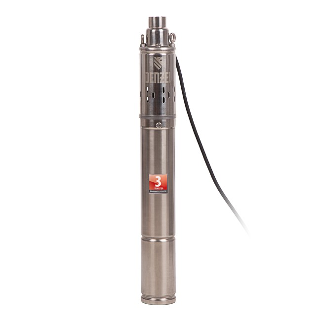Скважинный насос DWS-3-75, винтовой, диаметр 3", 500 Вт, 1600 л/ч, напор 75 м Denzel Скважинный насос DWS-3-75, винтовой, диаметр 3", 500 Вт, 1600 л/ч, напор 75 м Denzel