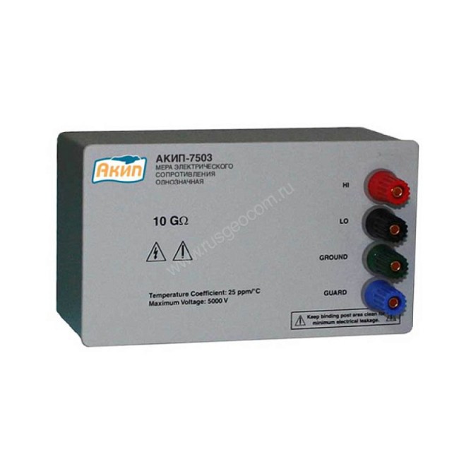 Мера сопротивления АКИП-7503-200Ом Мера сопротивления АКИП-7503-200Ом