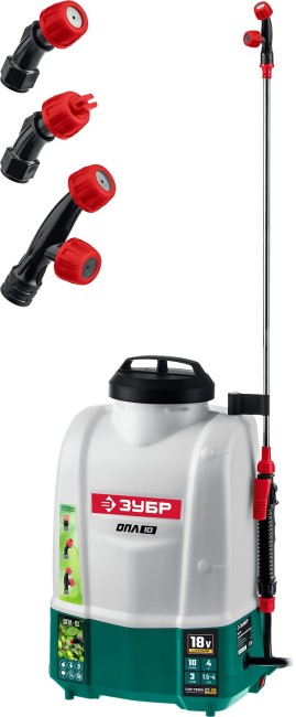Аккумуляторный опрыскиватель ОПЛ-10 ЗУБР 10 л Аккумуляторный опрыскиватель ОПЛ-10 ЗУБР 10 л