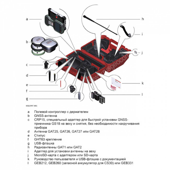 Комплект GNSS-приемника RTK база Leica GS18 I LTE Комплект GNSS-приемника RTK база Leica GS18 I LTE