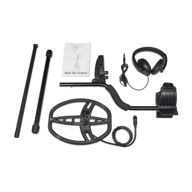 Комплект: металлоискатель RGK MD-70 GOLD + пинпоинтер RGK MD-5 Комплект: металлоискатель RGK MD-70 GOLD + пинпоинтер RGK MD-5