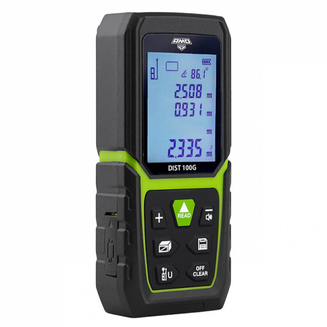 Лазерный дальномер AMO DIST 100G Лазерный дальномер AMO DIST 100G