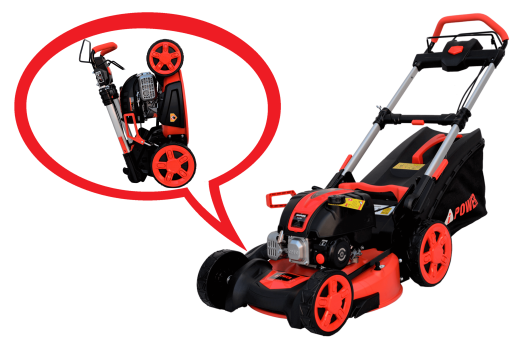 Складная газонокосилка бензиновая самоходная AM48S A-iPower Складная газонокосилка бензиновая самоходная AM48S A-iPower