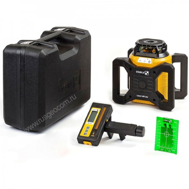 Ротационный нивелир STABILA LAR 160 G с калибровкой Ротационный нивелир STABILA LAR 160 G с калибровкой