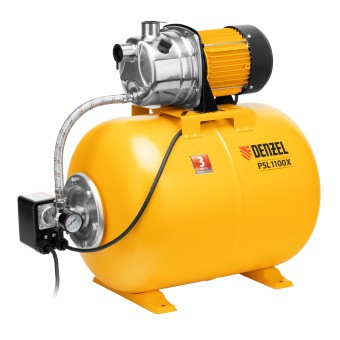Насосная станция PSL1100X, 1100 Вт Denzel Насосная станция PSL1100X, 1100 Вт Denzel