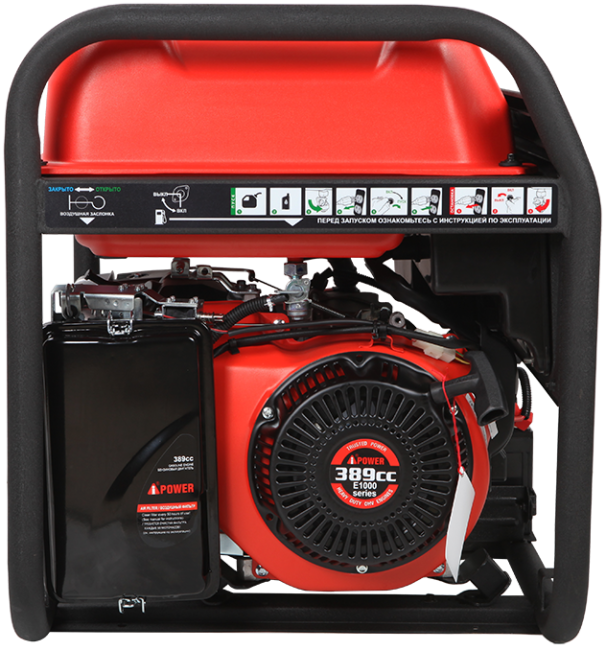 Бензиновый генератор A-iPower A5500EA + блок автозапуска A-iPower 400 В, 25 А Бензиновый генератор A-iPower A5500EA + блок автозапуска A-iPower 400 В, 25 А