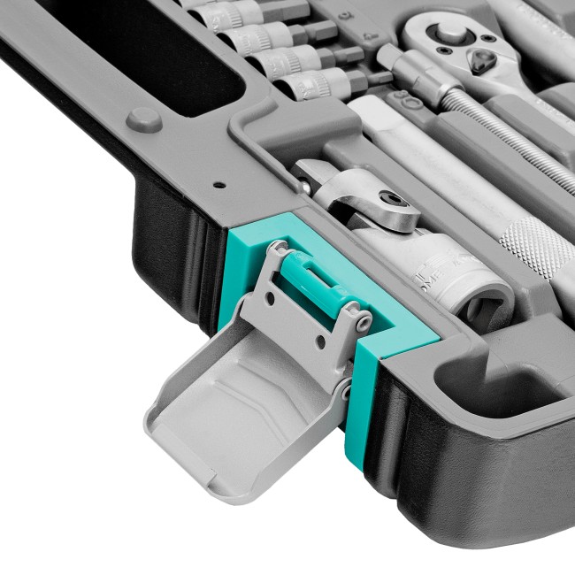 Набор инструментов 1/2", 1/4", CrV 82 предмета Stels Набор инструментов 1/2", 1/4", CrV 82 предмета Stels