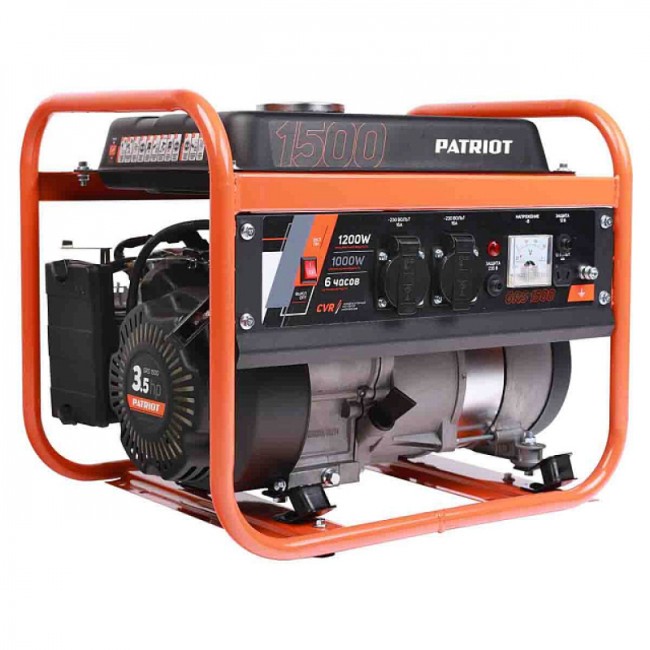 Бензиновый генератор Patriot GRS 1500 Бензиновый генератор Patriot GRS 1500