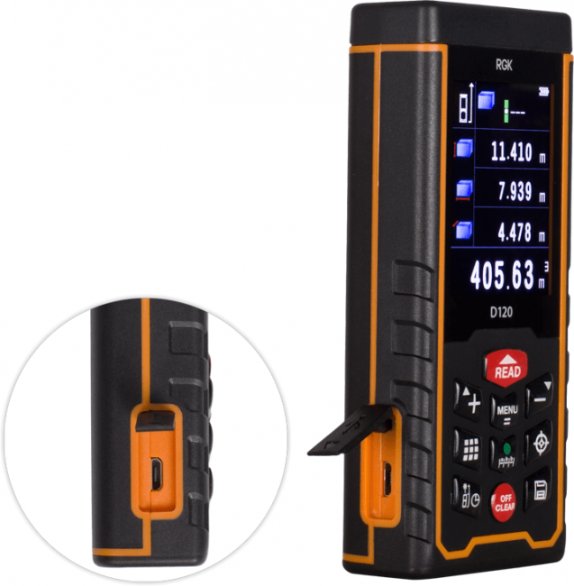 Лазерный дальномер RGK D120 Лазерный дальномер RGK D120
