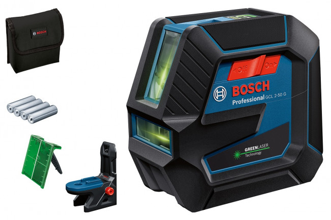 Лазерный уровень Bosch GCL 2-50 G Professional (0.601.066.M00) Лазерный уровень Bosch GCL 2-50 G Professional (0.601.066.M00)