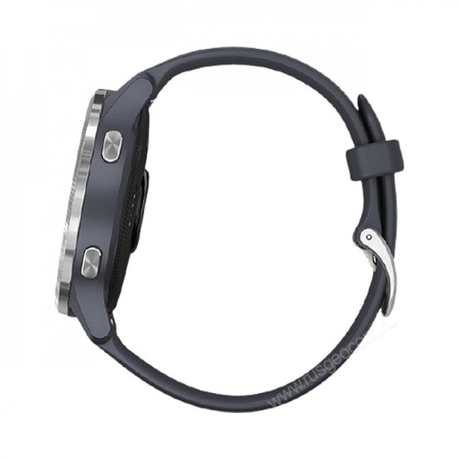 Часы Garmin Venu синий гранит с серебристым безелем Часы Garmin Venu синий гранит с серебристым безелем